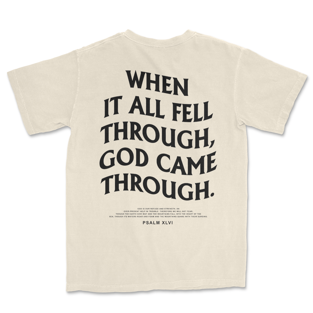 God Came Through – IV His Glory Clothing